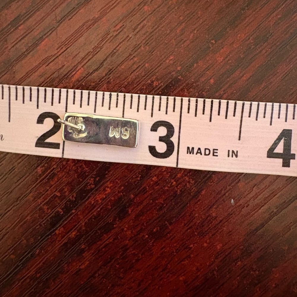 Multi-Stone Inlay Turquoise Earring Posts - image 5